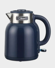 Clikon Double Wall Electric Kettle | 1.5L Capacity | 1600W Power | Strix Controller | 360° Swivel Base | 304 Stainless Steel Heating Plate | Auto Shut-Off and Boil-Dry Protection | Cool Touch Handle | CK5149