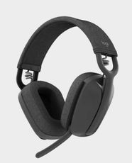 Logitech Zone Vibe 100 Wireless Bluetooth Headset with Noice Cancelling Mic | 40mm Audio Drivers | Dual MEMS Beamforming Microphones | Up to 20Hours Play Time | 30m Wireless Range | Bluetooth 5.2 - Graphite