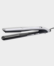 Babyliss Steam Lustre Styler Hair Straightener | 360° Steam Technology | 36mm Ceramic Floating Plates | 2.5m Swivel Cord | 5 Heat Settings 170°C–210°C | emovable Straightening Comb | Auto Shut-Off | ST595SDE