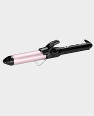 Babyliss 32mm Curling Tong Hair Curler | Ultra-Smooth Satin Touch Finish | 32mm Wide Barrel | 1.8m Swivel Cord | 10 Heat Settings 110°C-180°C | Ionic Frizz Control | Fast Heat-Up | Cool Tip Design | C332SDE