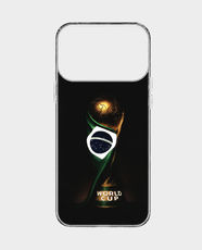 Football Edition Fiber Back Case for Apple iPhone 17 Pro Max - Brazil Flag
