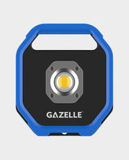 Gazelle G80395 Rechargeable Site Lamp | 1100 Lumens | High-Performance LED Technology | 7500K | IP54 Rating | USB-C Charging - Black/Blue