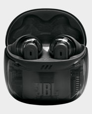 JBL Tune Flex 2 Ghost Edition True Wireless Noice Cancelling Earbuds | 12mm Dynamic Driver | Up to 48 Hours Battery Life | ANC | 6 Built-In Microphone | Multi-Point Connection | IP54 | Bluetooth 5.3 - Black