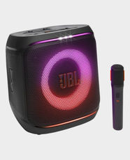JBL PartyBox Encore 2 Portable Bluetooth Speaker | 100W RMS Output | Up to 15 Hours Playtime | Wireless Digital Microphone Included | Dynamic Light Show | IPX4 Resistance | Bluetooth 5.4 | JBLPBENCORE2UK - Black