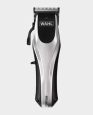 Wahl Multicut Pro Hair Clipper | 120 Min Runtime | Precision Ground Blades | Adjustable Taper Lever | 12 Guide Combs | Lithium-Ion Rechargeable Battery | Corded & Cordless Operation | 9657-027 - Silver/Black