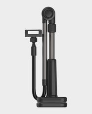 Porodo Lazy Man Stand with Magnetic Suction | Extendable Up to 920mm (92cm) | Supports Up to 700g | ABS + PC + Aluminum Alloy Construction | Smartphones and Tablets Compatibility | PD-LMGS92-BK - Black