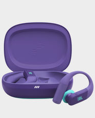 JBL Endurance Peak 4 True Wireless Earbuds | 10mm Dynamic Driver | Upto 48 Hours Battery Life | ANC | 6 Built-In Microphone | Multi-Point Connection | IP68 | Bluetooth 5.4 - Purple