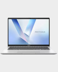 ASUS Vivobook 14 X1407CA-LY148W Laptop | 14-Inch WUXGA Dispay | Intel Core Ultra 5 Processor 225H | 16GB RAM | 512GB SSD | Intel Graphics | Windows 11 Home | English/Arabic Keyboard | 90NB1583-M00880 - Silver