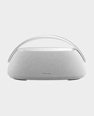 Harman Kardon GO+ Play 3 Portable Bluetooth Speaker | 160W RMS Output | 8 Hours Playtime | 3-Way Stereo Speaker System | USB-C Charging Out Port | Dual Microphones | Bluetooth 5.2 - Grey