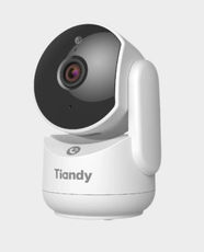 Tiandy TC-H332A 3MP Fixed Color Maker Wi-Fi PT Camera | 2304×1296 Resolution | Day and Night Monitoring with IR-Cut Filter | 30m Wireless Range | Two-Way Audio | microSD Storage Up to 256GB | H.265 Compression - White