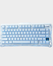 GravaStar Mercury K1 75% Wireless Mechanical Gaming Keyboard Special Edition | GravaStar Custom Linear Switches | Tri-Mode Connectivity | Aluminum Alloy Frame | Dual RGB Backlight - Ice Blue