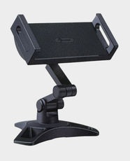 NYORK Prime Series Multi-Joint Desktop Tablet Stand | 360° Rotation | Multi-Angle Adjustable Design | Universal Tablet & Smartphone Compatibility | Stable Base | Portable Design - Black