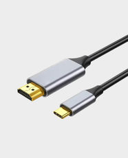 NYORK Prime Series Mobile HDTV Cable | USB-C to HDMI Connectivity | 1.8m Length | iOS - Android Special Edition | Mobile to HDTV Screen Mirroring | Plug & Play Design - Black