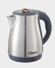 Clikon Stainless Steel Electric Kettle | 1.8L Capacity | 1800W Power | Smart Power-Off Technology | Boil-Dry Protection | 360° Swivel Base | Heat-Resistant Handle | CK5160