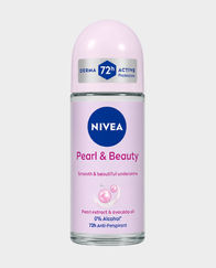 NIVEA Women Pearl and Beauty Roll On Anti Perspirant Deodorant - 50ml in Qatar