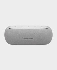 Harman Kardon Luna Elegant Portable Bluetooth Speaker | 40W RMS Output | IP67 Waterproof & Dustproof | 12 Hours Playtime | Stereo Pairing | Portable Design | Bluetooth 5.3 - Grey