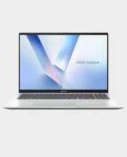 ASUS Vivobook 16 X1607QA-MB055W Laptop | 16 Inch WUXGA Display | Snapdragon X X1 26 100 Processor | 16GB RAM | 512GB SSD | Qualcomm Adreno Graphics | Windows 11 Home | English and Arabic Keyboard | 90NB15Z2-M00B80 - Silver