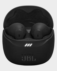 JBL Tune Flex 2 True Wireless Noice Cancelling Earbuds | 12mm Dynamic Driver | Up to 48 Hours Battery Life | Adaptive Noise Cancelling | 6 Built-In Microphone | Multi-Point Connection | IP54 | Bluetooth 5.3 - Black