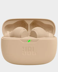 JBL Wave Beam In-Ear True Wireless Earbuds | 8mm Driver | Upto 32 Hours Battery Life | Hands Free Call | Built-In Microphone | Touch Control | IP54 | Bluetooth 5.2 - Beige