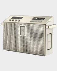 Mondo by Defunc Bluetooth Speaker Large | 96W Power | 6 Drivers | 3 Passive Basses | 8-Hour Battery Life | USB-C Fast Charging | USB-C Fast Charging | AuraCast Compatible | Bluetooth 5.3 | M1103 - Greige