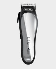 Wahl Lithium-Ion Hair Clipper | Up to 90 Minutes Runtime | Lithium-Ion Rechargeable Battery | 15-Minute Quick Charge | Adjustable Taper Lever | LED Charge Indicator | Stainless Steel Blades | 79600-3217 - Black/Grey