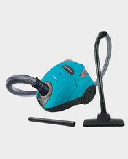 Clikon CK4022 1200W Floor Vacuum Cleaner Washable Bag Blue in Qatar
