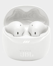 JBL Tune Flex 2 True Wireless Noice Cancelling Earbuds | 12mm Dynamic Driver | Up to 48 Hours Battery Life | Adaptive Noise Cancelling | 6 Built-In Microphone | Multi-Point Connection | IP54 | Bluetooth 5.3 - White