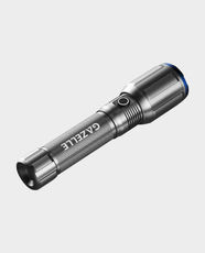 Gazelle G80389 Rechargeable LED Torch Light | 2500 Lumens | Perfect for Long-Distance Illumination | 4500K Color Temperature | IPX4 Rating | 2x D Batteries