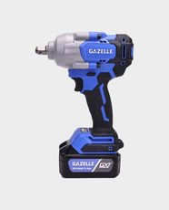 Gazelle GC2036 1/2" Torque Wrench 698Nm | 20V Cordless Power Tool | 4 Mode Torque Settings | LED Work Light | Brushless Motor | Variable Speed Trigger | Forward/Reverse Control