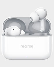 Realme T200 Buds True Wireless Earbuds | 12.4mm Dynamic Bass Driver | 50 hrs Battery Life | 32dB Active Noise Cancellation | IP55 Dust and Water Resistance | 45ms Ultra-Low Latency | Bluetooth 5.4 - Snowy White