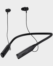 Acefast N7 Neckband Wireless Earphones | 160 Hours of Music Playback | Ultra-Low Latency/Bass Boost Modes | TF Card Support | LED Digital Display | IPX4 Waterproof | Bluetooth 5.4 - Black