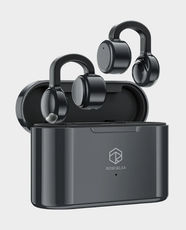 ROSESELSA OPENFEEL Open-Ear Wireless Earbuds | 10mm Dynamic Driver | 52 Hours Playtime | LDAC/LHDC/LC3/AAC/SBC Audio | 20ms Game Mode | IPX4 Sweat Resistant | Bluetooth 5.4 | OF03BK2025 - Black