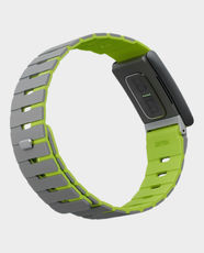 Skinarma Gemini NiteGlow Magnetic Watch Strap for WHOOP Band | Silicone Rubber Material | Secure Magnetic Fastening | Dual-Tone Design | Fits 140 mm - 210 mm | Water-Resistant | Compatible with WHOOP MG/5.0 - Lime Green