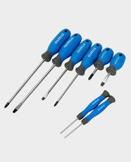 Gazelle G80136 Metric Screwdriver Set | 8-Pieces | Chrome Vanadium Steel Construction | Ergonomic Comfort-Grip Handle Design