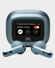 JBL Live Flex 3 True Wireless Earbuds | 12mm Dynamic Drivers | Upto 50 Hours Play Time | Spatial Sound | 6 Microphones | Touch Control | IP54 Water Resistance | Wireless Charging | Bluetooth 5.3 - Blue