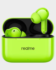 Realme T200 Buds True Wireless Earbuds | 12.4mm Dynamic Bass Driver | 50 hrs Battery Life | 32dB Active Noise Cancellation | IP55 Dust and Water Resistance | 45ms Ultra-Low Latency | Bluetooth 5.4 - Neon Green