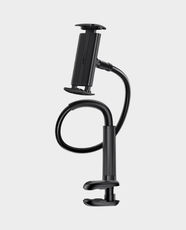 Acefast E40 Lazy Phone Holder | Universal Ball Joint | Fits Tables 0.5–8cm Thick | Reliable Clamp with Silicone Pads | High-Flexibility Rod - Black