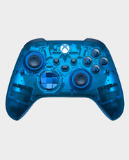 Microsoft Xbox Wireless Controller | Rubberized Grips | Metallic Hybrid D-Pad | 3.5mm Audio Headset Jack | Up to 40 Hours of Battery Life | Xbox Series X|S and One | Bluetooth - Sky Cipher Special Edition