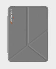 Skinarma Serix Case for Kindle 11th Gen | Splash-Proof Exterior | Slim Folio Style | Foldable Stand Design | Full 360° Protection | Compact and Lightweight - Grey