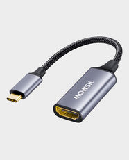 Mowsil USB-C to HDMI Adapter | Up to 4K@60Hz Ultra HD Output | HDMI 2.0 Standard | Premium Aluminum Alloy Body | Compatible with Windows, macOS, iPadOS, ChromeOS & Android Devices | MOCHD - Space Grey