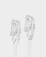 Mowsil Cat6 UTP Ethernet Cable | 10m Length | RJ45 Gold-Plated Connectors | Up to 1Gbps High Speed Data Transfer | 250MHz Bandwidth | 24AWG Bare Copper Core | Flat Slim PVC Design | Plug And Play | MOUT10 - Grey
