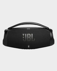 JBL Boombox 3 Wi-Fi Portable Speaker | 2 x 40W RMS Tweeters | 80W RMS Woofer | Up to 24 Hours Playtime | Built-In Powerbank | Dolby Atmos 3D Audio | IP67 Waterproof and Dustproof | Bluetooth 5.3 - Black