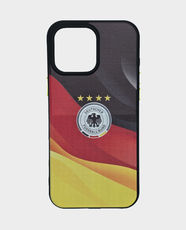 Silicone Football Edition Back Case for Apple iPhone 16 Pro Max - Germany/Black