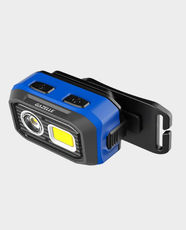 Gazelle G80394 Rechargeable LED Head Lamp | 500 Lumens | Dual LED Technology | 7500K Color Temperature | IP54 Rating | USB-C Charging - Black/Blue
