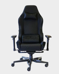 Epic Gamers Flex Gaming Chair Black Fabric with 4D Armrests in Qatar