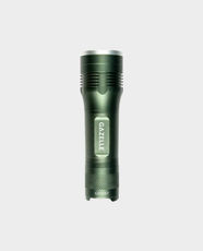 Gazelle G80387 LED Torch Light | 500 Lumens | Anodized Aluminum | 7500K Color Temperature | SMD LED Bulb | 3x AAA Batteries - Green