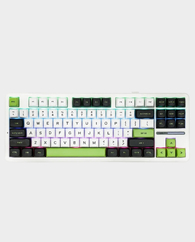 Aula F87 Pro 87 Keys RGB 80% Mechanical Gaming Keyboard - Emerald Shadow in Qatar