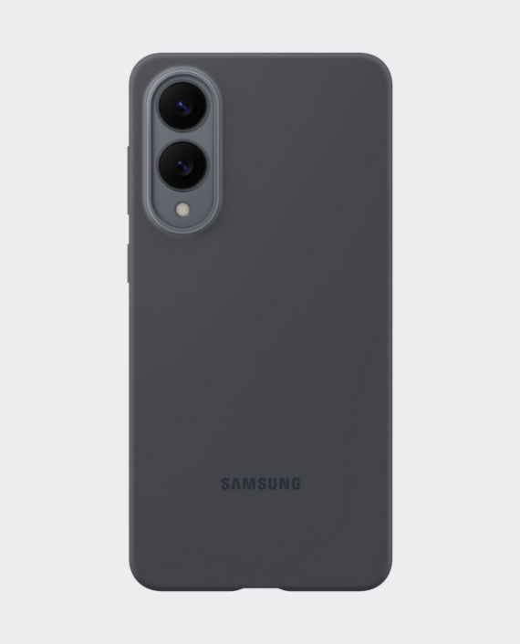 Samsung Silicone Case for Galaxy S25 Edge - Black in Qatar