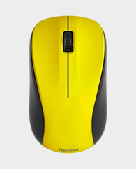 Hama MW-300 V2 Optical Wireless Mouse - Yellow in Qatar