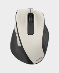 Hama MW-500 Recharge Optical Wireless Mouse - Creme White in Qatar